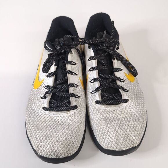 Nike Metcon 4 Yellow White Mens Size‎ 8 Running Shoes Sneakers AV3720-991 - Picture 2 of 11
